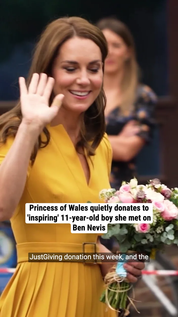 Princess of Wales quietly donates to 'inspiring' 11-year-old boy she met on Ben Nevis
