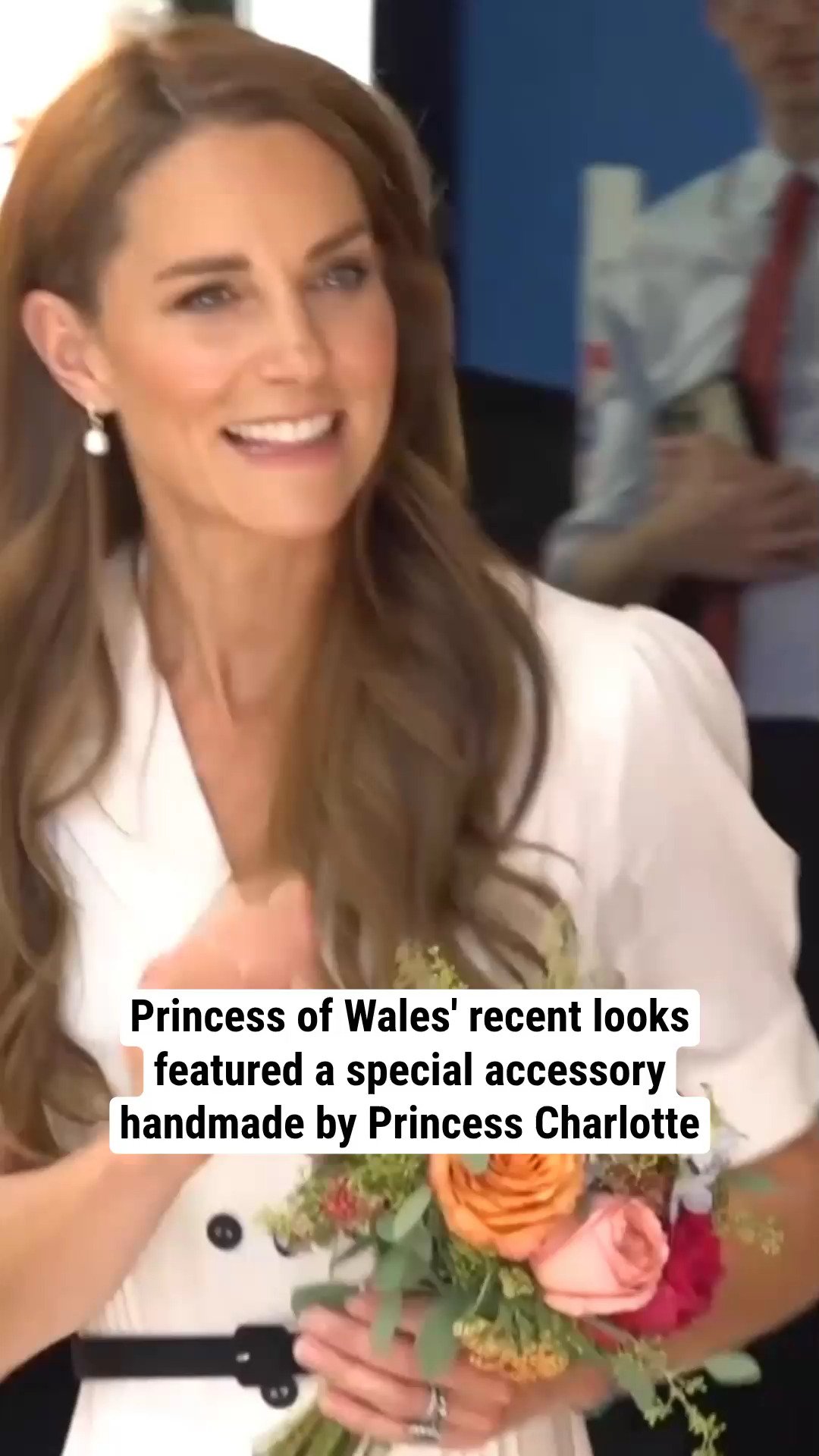 Princess of Wales' recent looks featured a special accessory handmade by Princess Charlotte