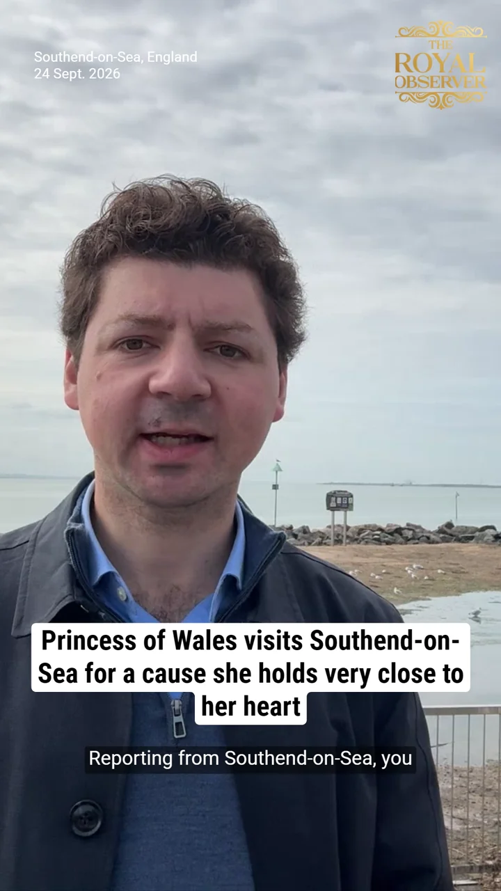 Princess of Wales visits Southend-on-Sea for a cause she holds very close to her heart