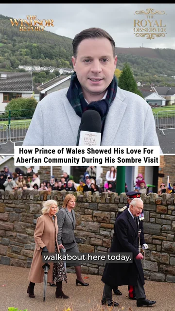 How Prince of Wales Showed His Love For Aberfan Community During His Sombre Visit