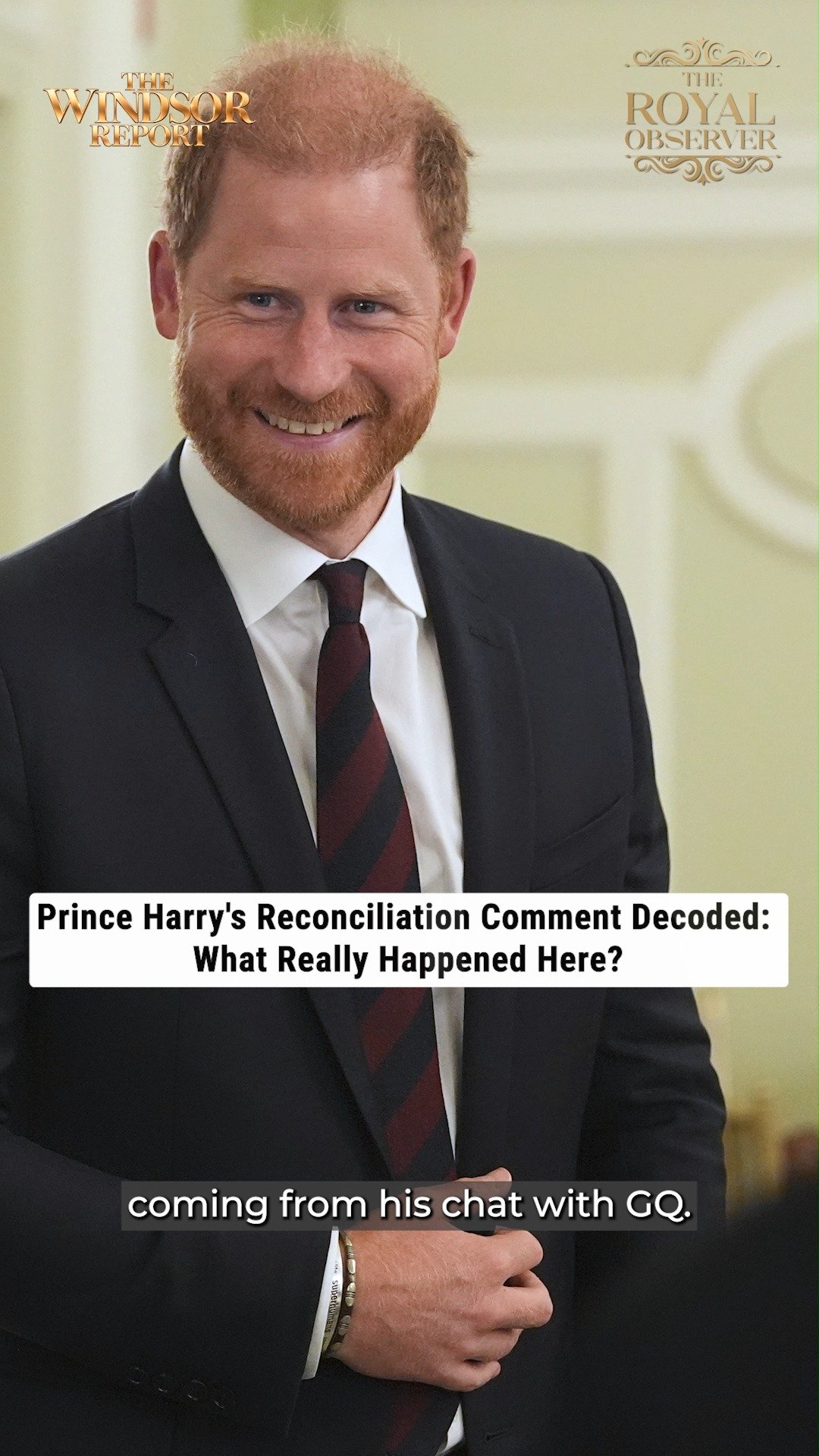 Prince Harry's Reconciliation Comment Decoded: What Really Happened Here?