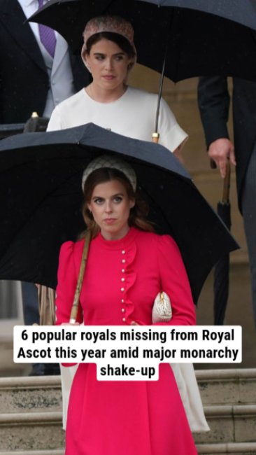 5 popular royals missing from Royal Ascot this year amid monarchy shake-up