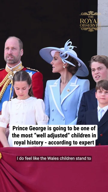 Prince George is going to be one of the most “well adjusted” children in royal history - according to expert