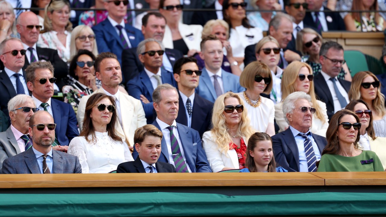 Watch: Huge cheers greet the Wales family at the Wimbledon men’s final.