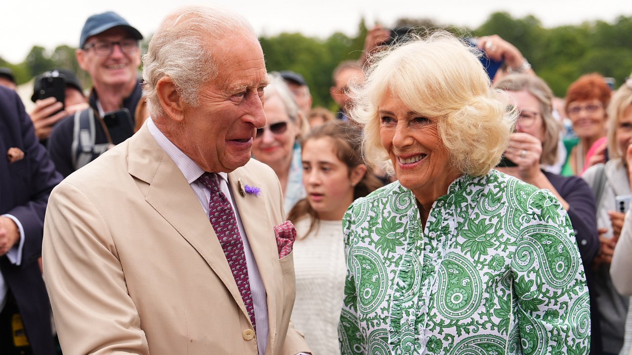 Watch: King Charles and Queen Camilla receive huge cheers as they depart Sandringham Flower Show