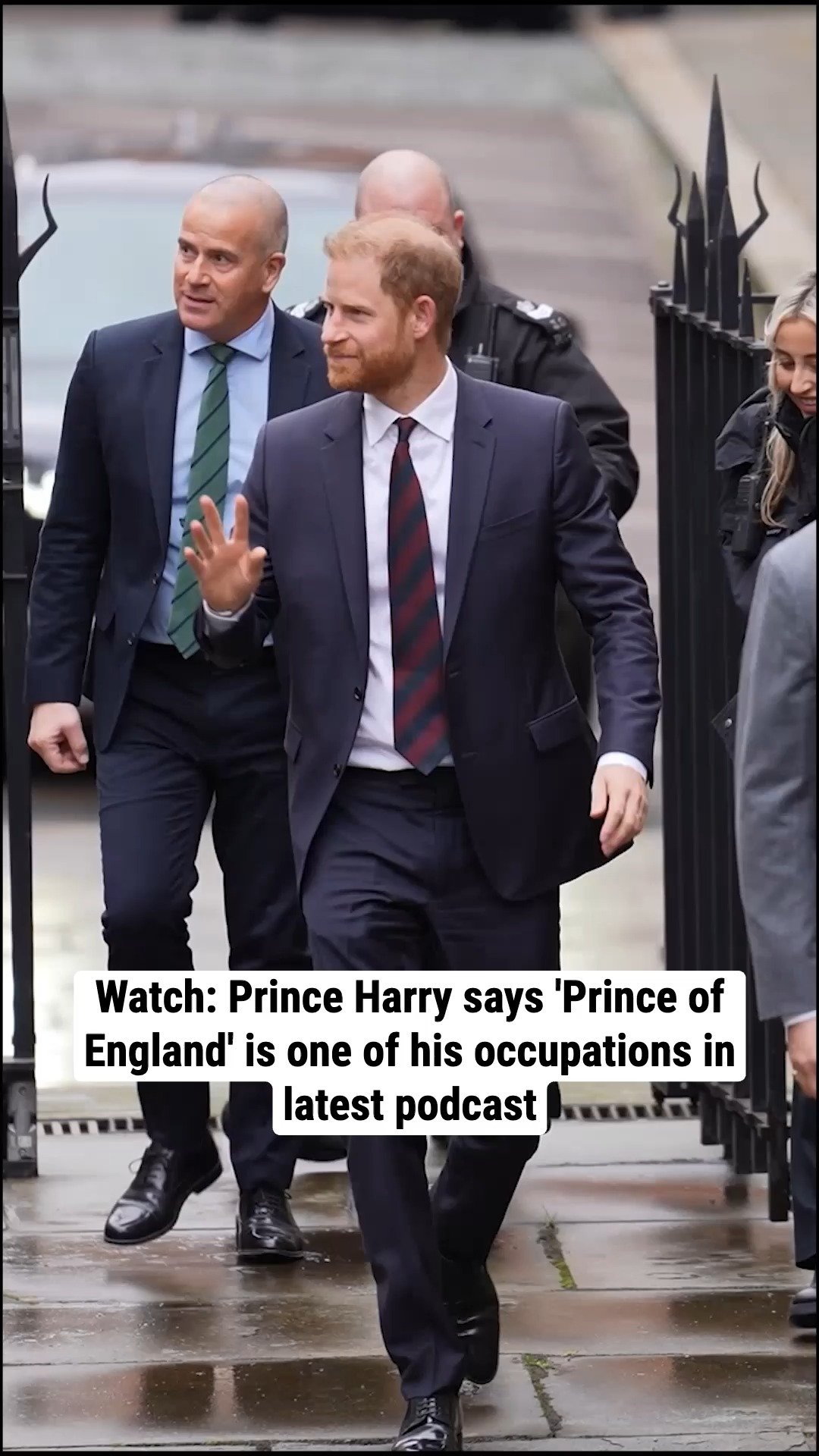 Watch: Prince Harry says 'Prince of England' is one of his occupations in latest podcast