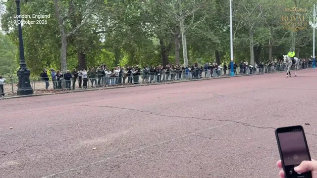 Watch: Royal Guards March Through London for Changing of the Guard Ceremony