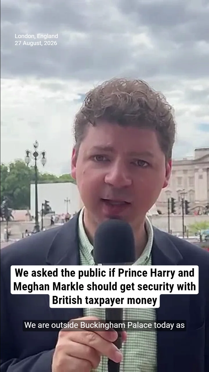 We asked the public if Prince Harry and Meghan Markle should get security with British taxpayer money