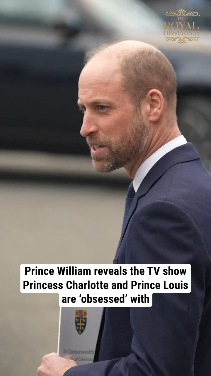 Prince William reveals the TV show Princess Charlotte and Prince Louis are ‘obsessed’ with