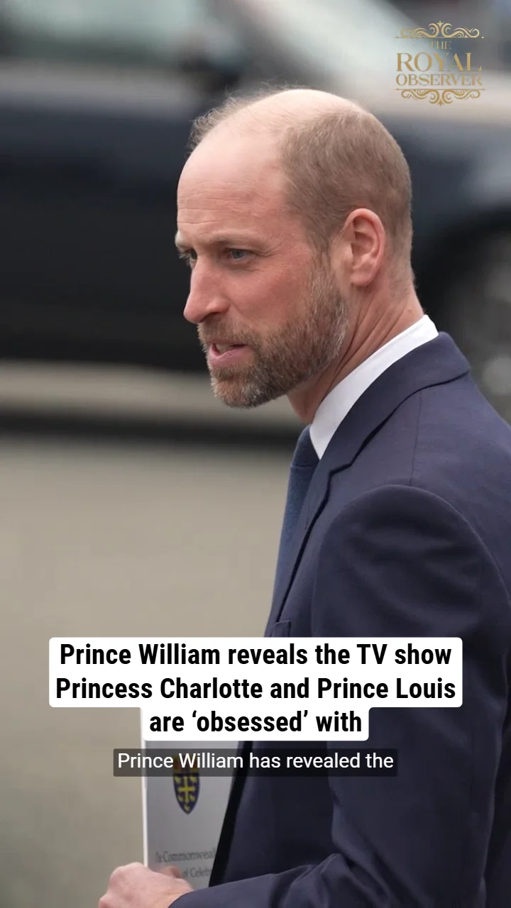 Prince William reveals the TV show Princess Charlotte and Prince Louis are ‘obsessed’ with