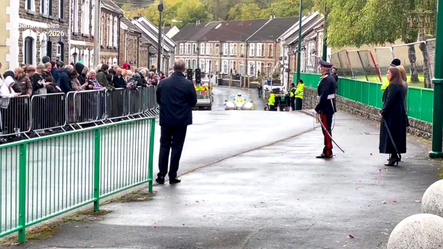 Prince of Wales Arrives in Aberfan on 60th Anniversary of Disaster