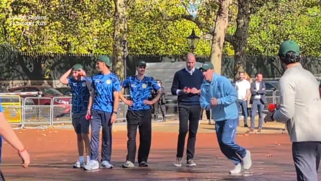 Prince William Proves He's a Natural as He Shows Off His Cricket Skills in London