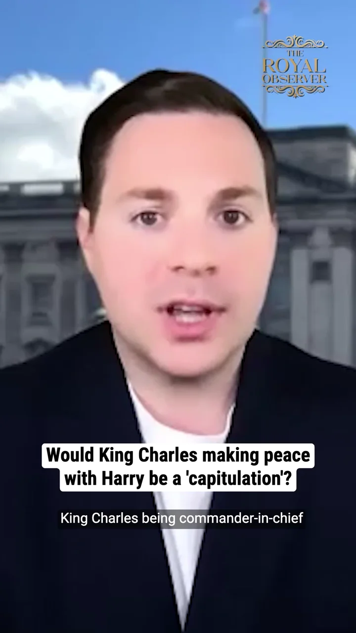 Would King Charles making peace with Harry be a 'capitulation'?