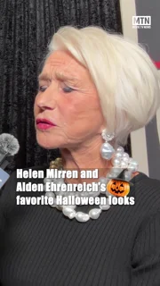 Helen Mirren and Alden Ehrenreich's favorite Halloween looks