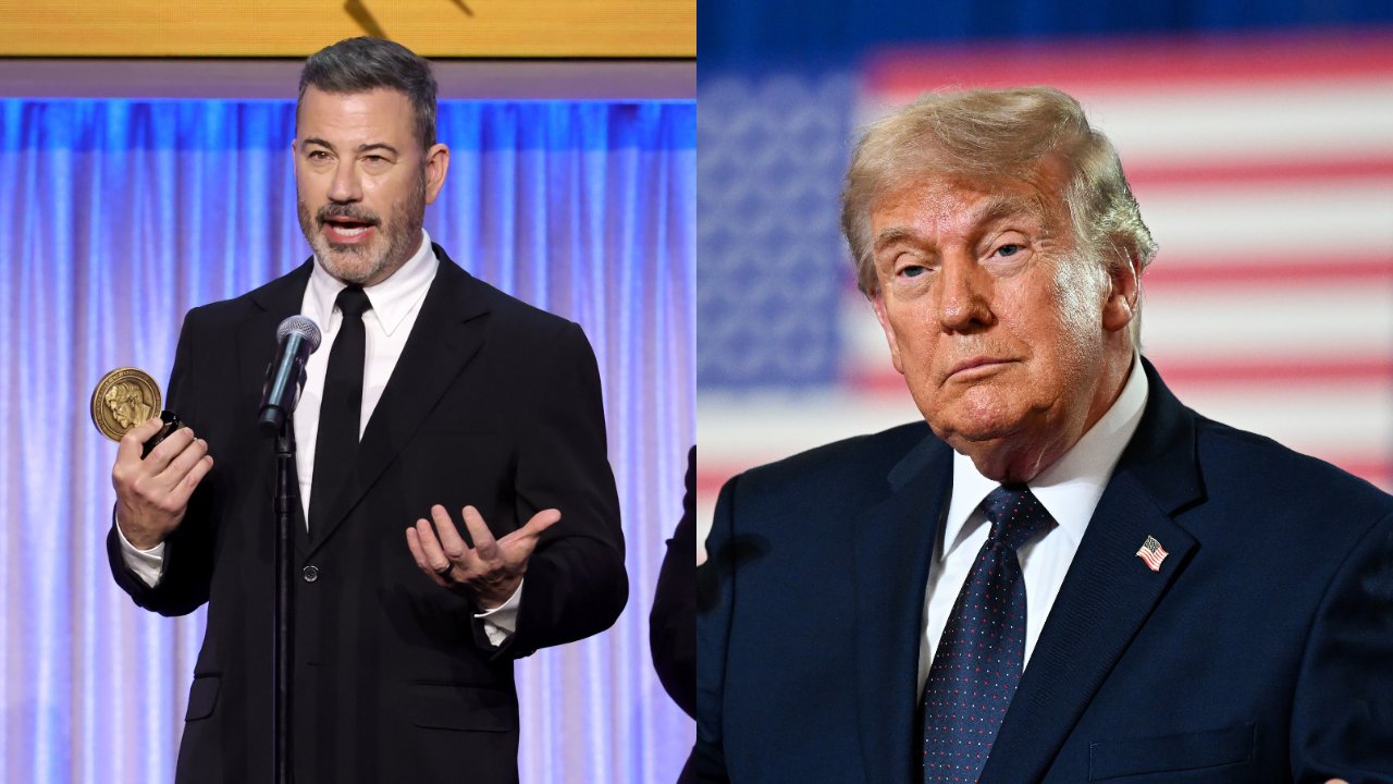 “Nostra-Dumbass”: Jimmy Kimmel takes shots at Donald Trump during Peabody award acceptance speech