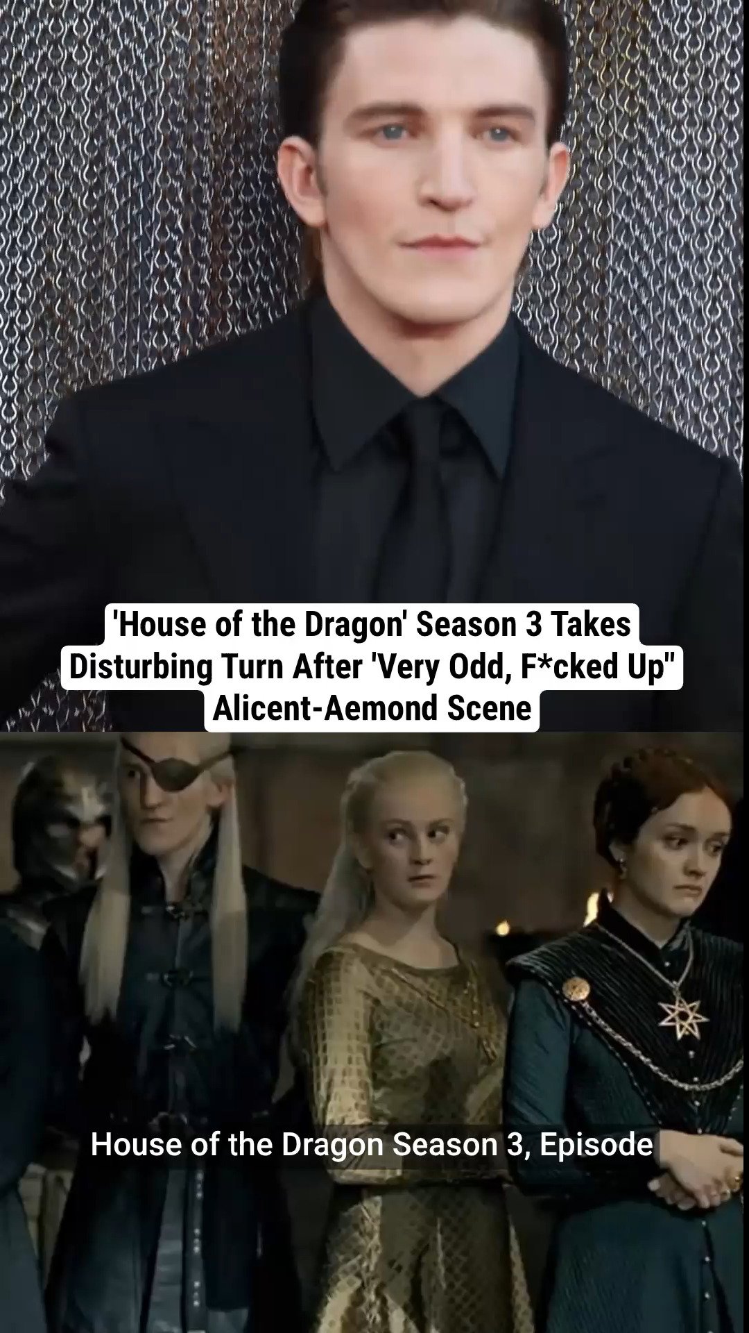 'House of the Dragon' Season 3 Takes Disturbing Turn After 'Very Odd, F*cked Up" Alicent-Aemond Scene