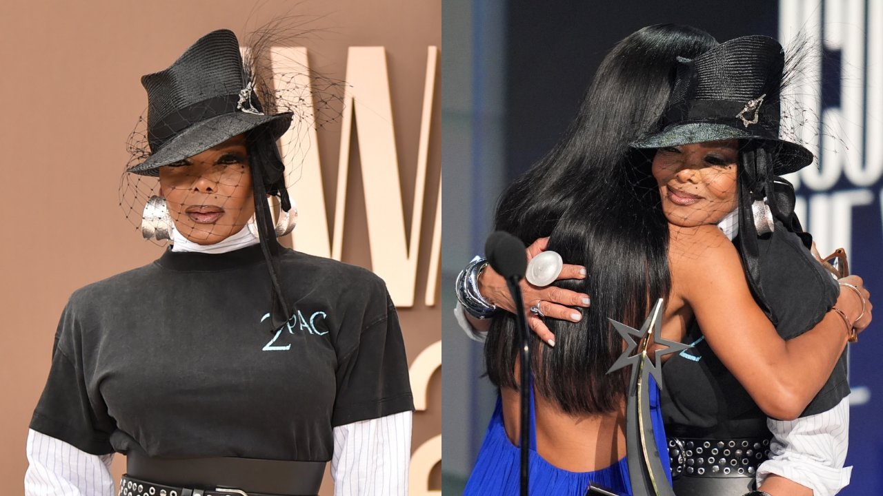 Janet Jackson Makes Rare BET Appearance With 2Pac Tribute & Emotional Teyana Taylor Award