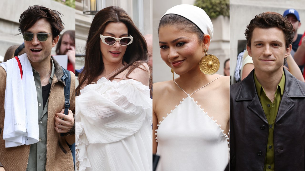 Zendaya, Anne Hathaway, Tom Holland, Robert Pattinson Amp Up Energy Departing ‘The Odyssey’ Event