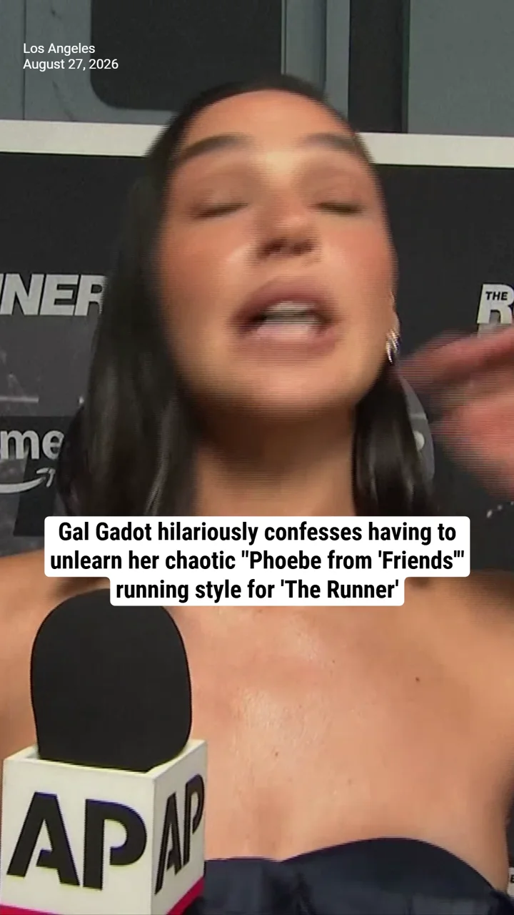 Gal Gadot hilariously confesses having to unlearn her chaotic "Phoebe from 'Friends'" running style for 'The Runner'