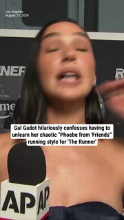 Gal Gadot hilariously confesses having to unlearn her chaotic "Phoebe from 'Friends'" running style for 'The Runner'