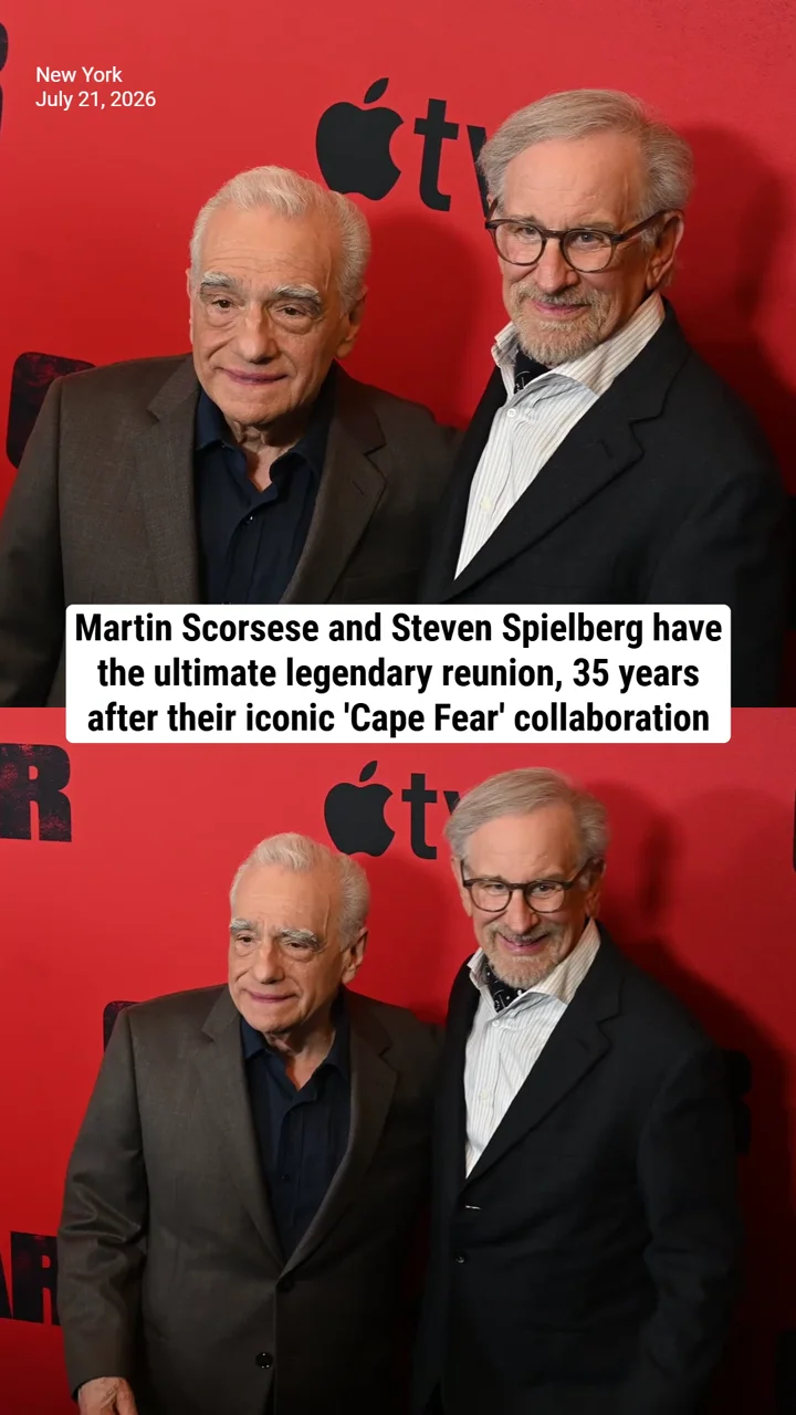 Martin Scorsese and Steven Spielberg have the ultimate legendary reunion, 35 years after their iconic 'Cape Fear' collaboration