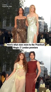 Here's what stars wore to the 'Practical Magic 2' London premiere