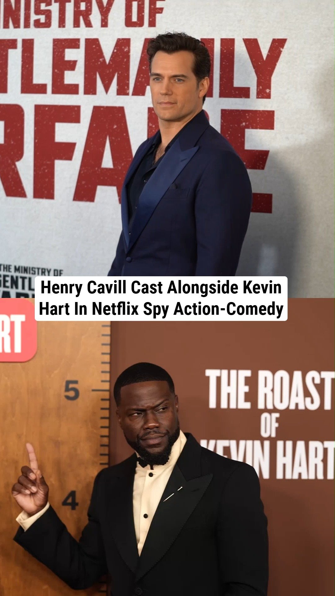 Henry Cavill Cast Alongside Kevin Hart In Netflix Spy Action-Comedy
