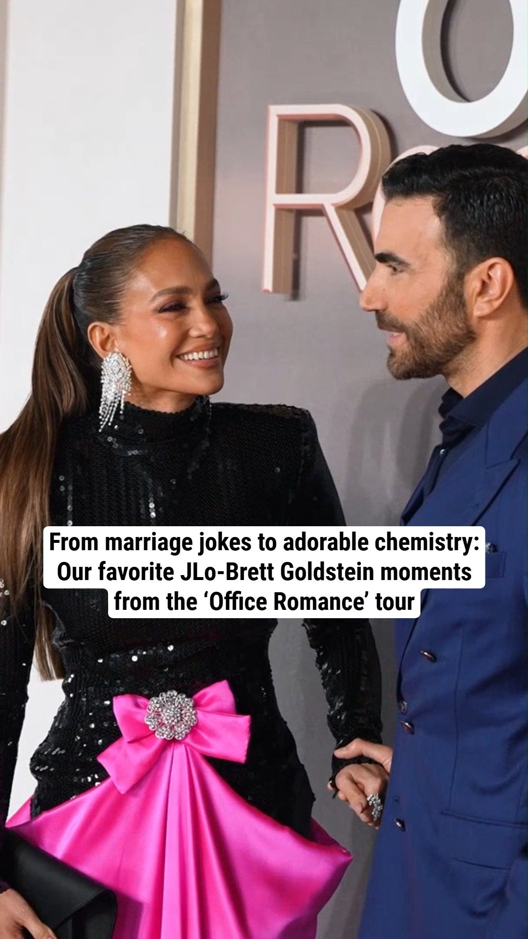 From marriage jokes to adorable chemistry: Our favorite JLo-Brett Goldstein moments from ‘Office Romance’ tour