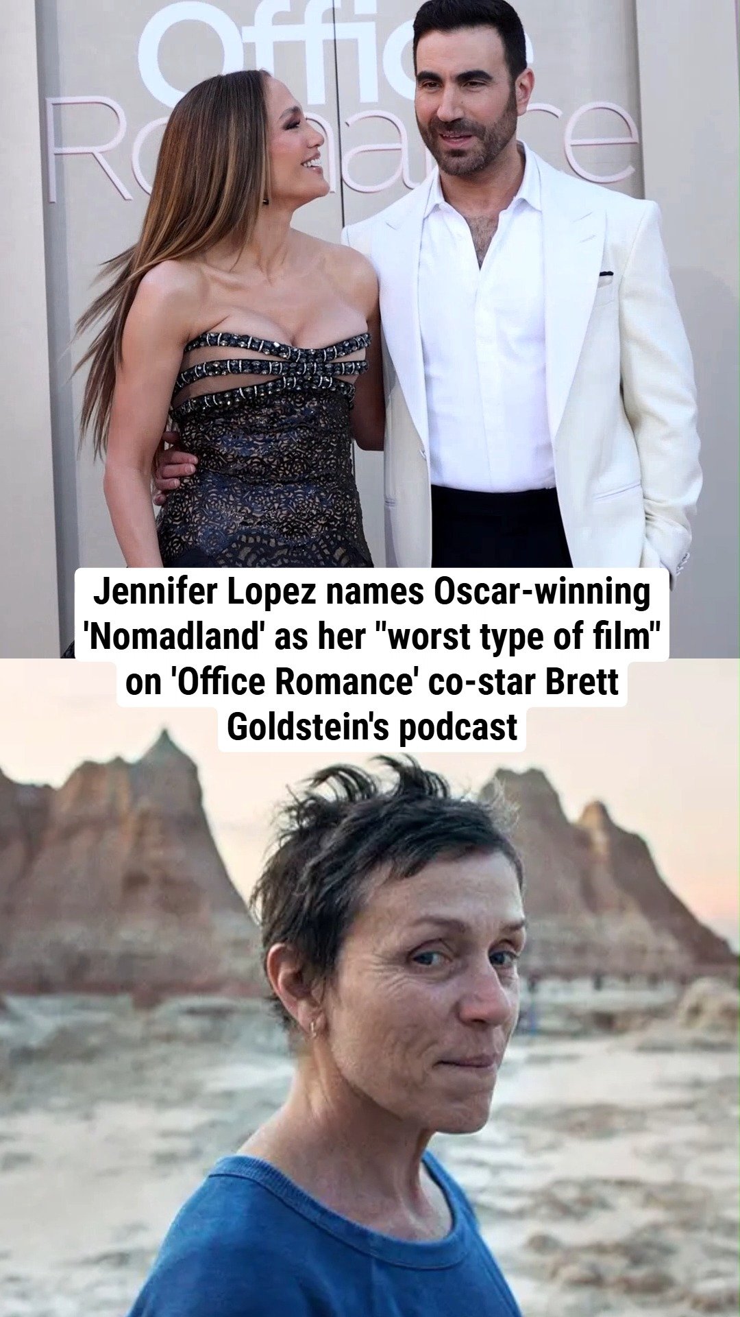 Jennifer Lopez Confesses To Brett Goldstein, Says 'Nomadland' Is The Worst Movie She's Ever Seen