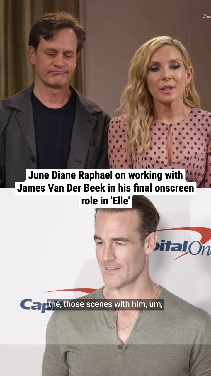 June Diane Raphael on working with James Van Der Beek in his final onscreen role in 'Elle'