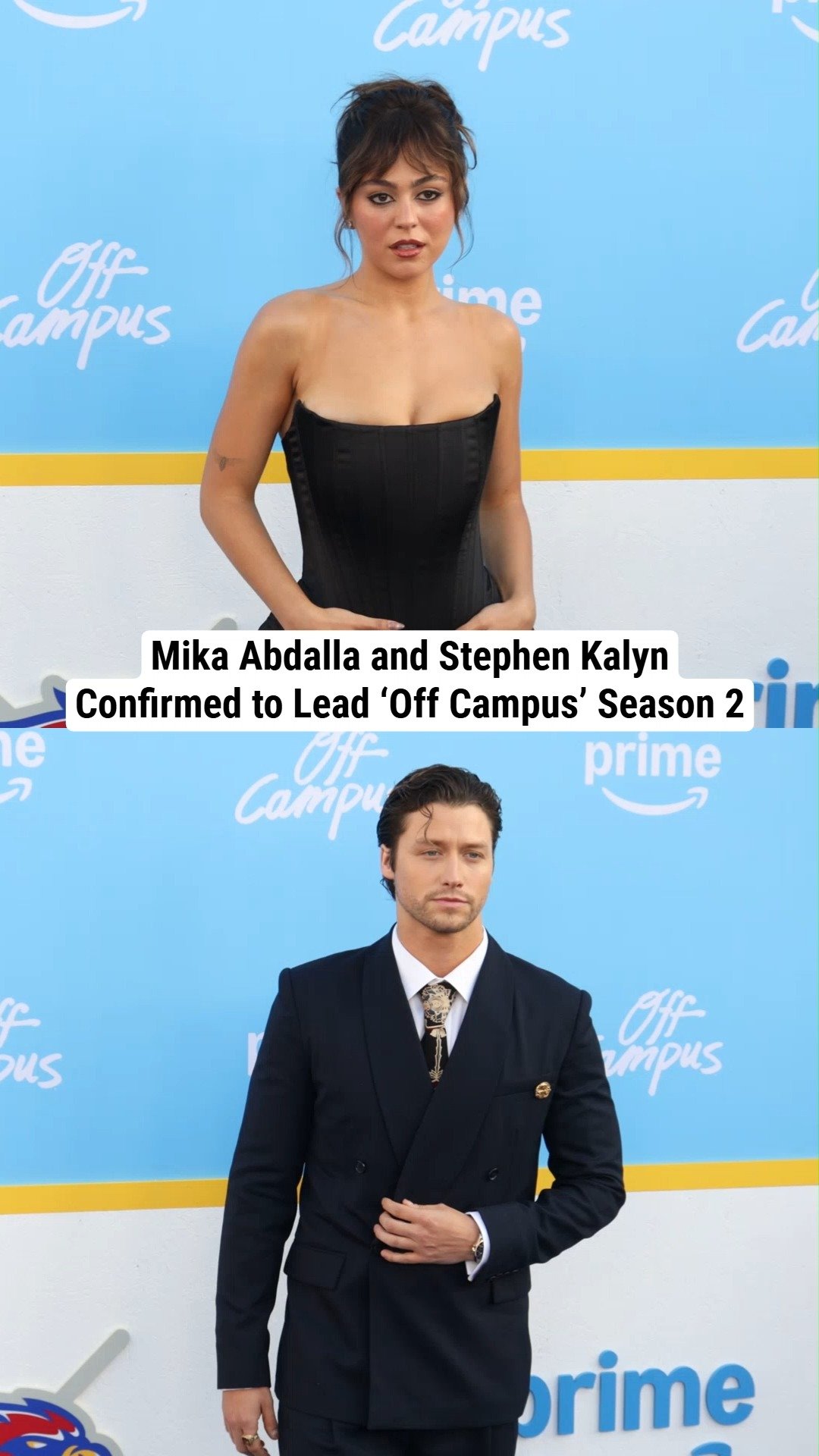 Mika Abdalla and Stephen Kalyn Confirmed to Lead ‘Off Campus’ Season 2