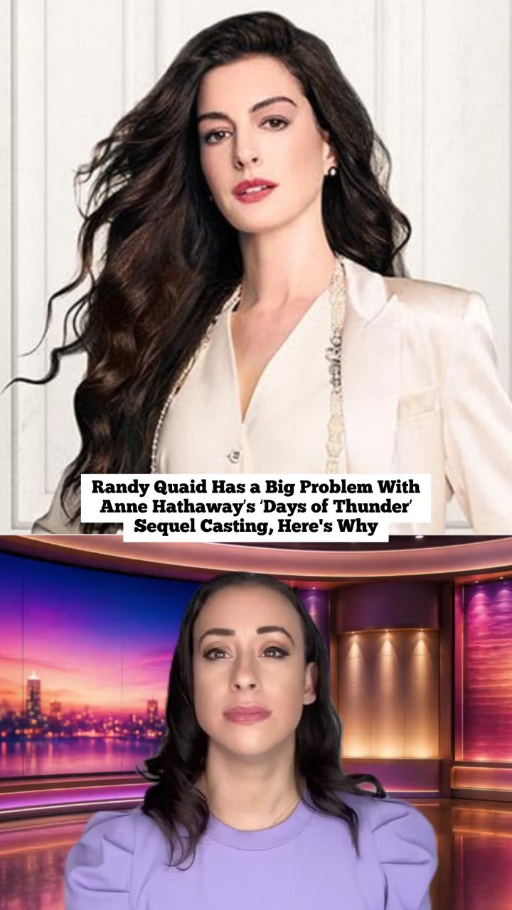 Randy Quaid Has a Big Problem With Anne Hathaway’s ‘Days of Thunder’ Sequel Casting, Here's Why