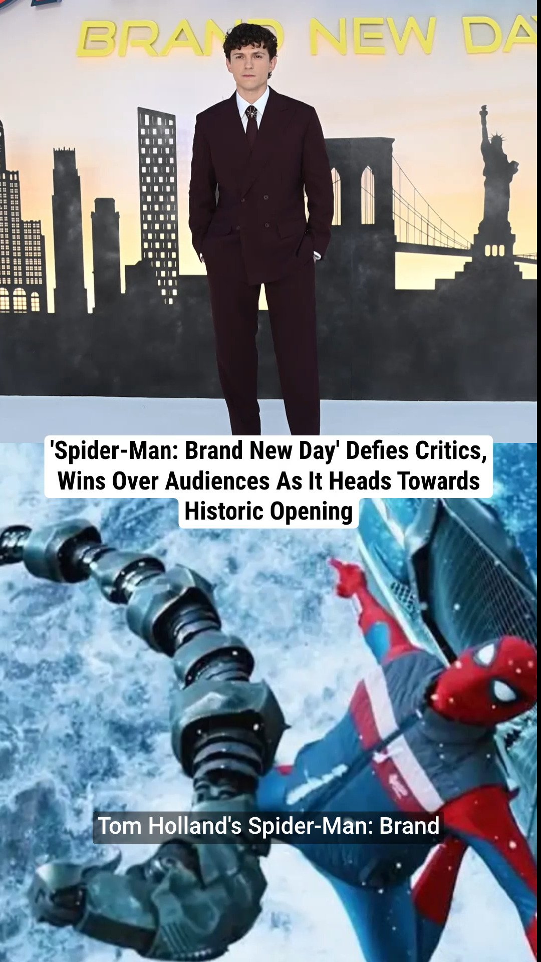 'Spider-Man: Brand New Day' Defies Critics, Wins Over Audiences As It Heads Towards Historic Opening