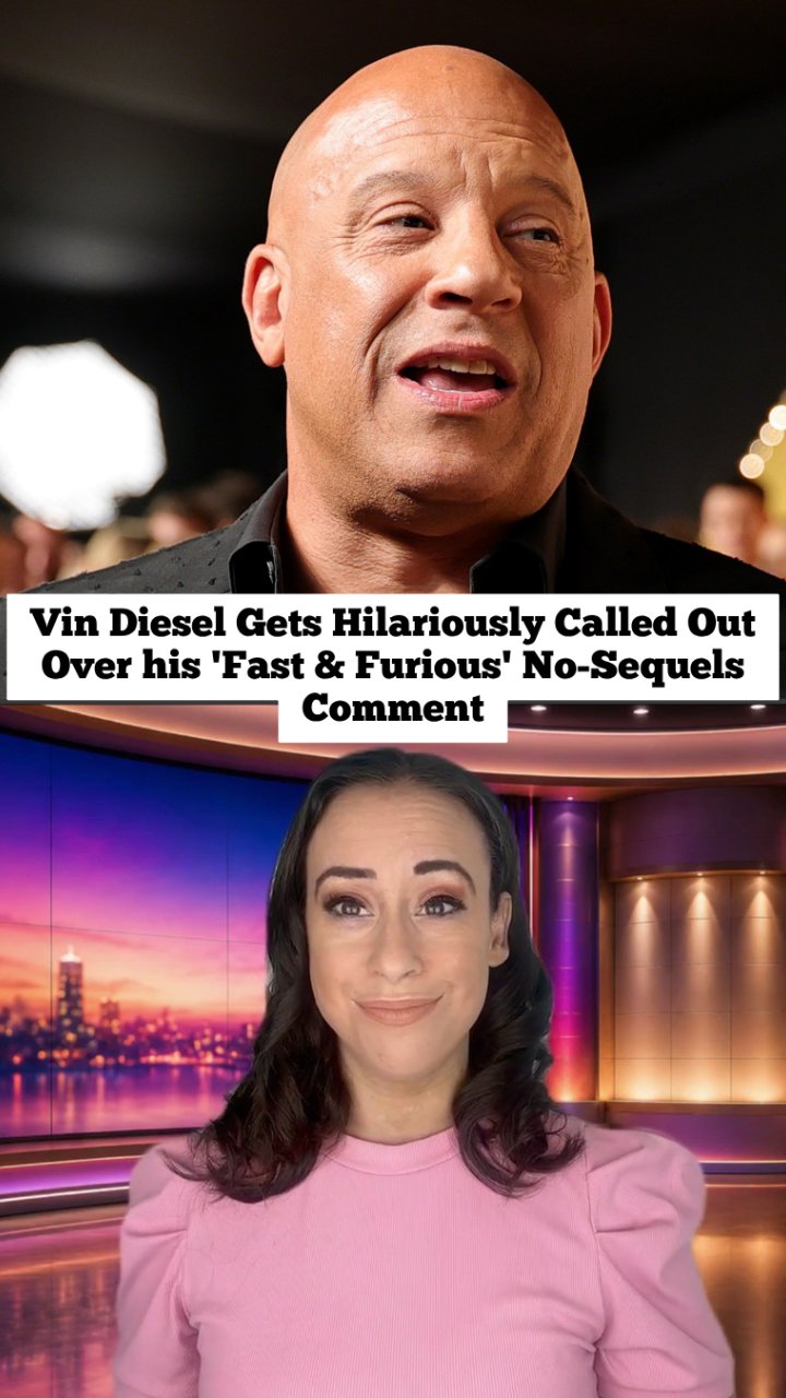 Vin Diesel Gets Hilariously Called Out Over his 'Fast & Furious' No-Sequels Comment