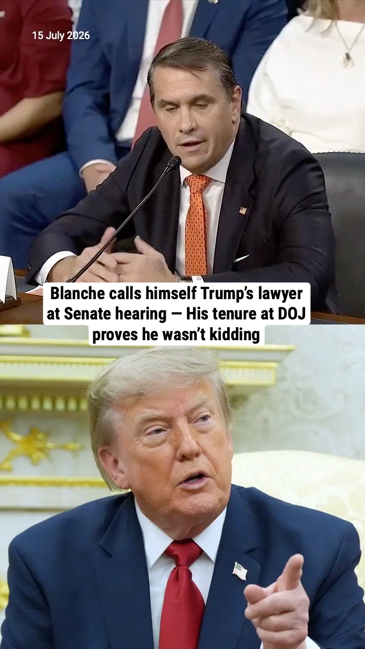 Blanche calls himself Trump’s lawyer at Senate hearing — His tenure at DOJ proves he wasn’t kidding