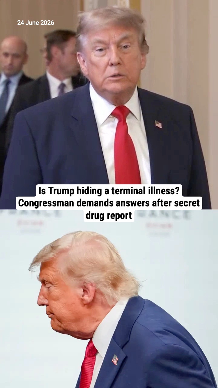 Is Trump hiding a terminal illness? Congressman demands answers after secret drug report