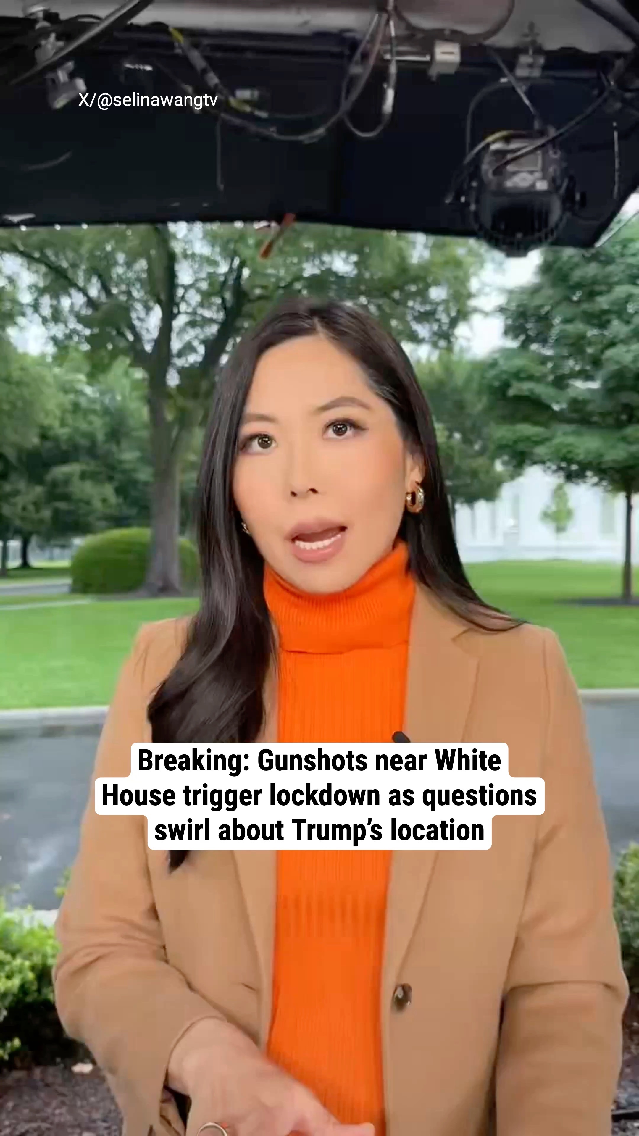 Breaking: Gunshots near White House trigger lockdown as questions swirl about Trump’s location