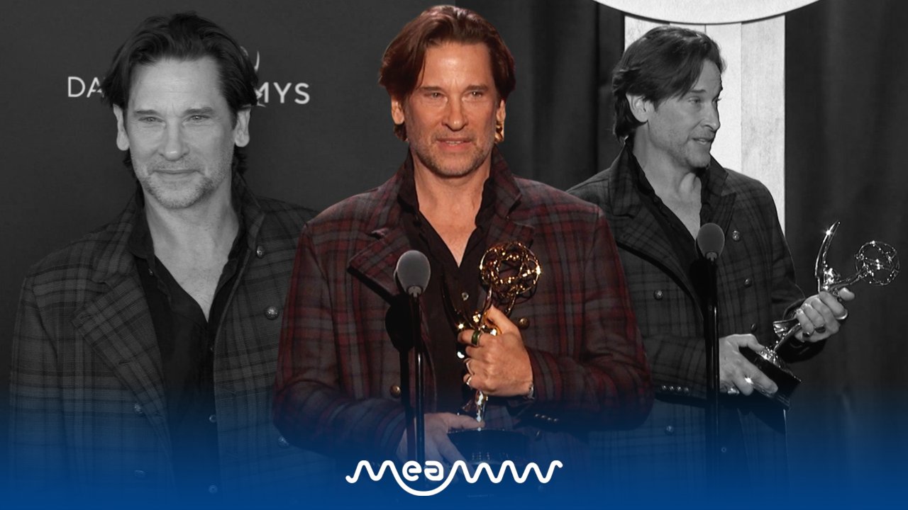 Roger Howarth Chokes Up Accepting His Emmy After 3 Decades