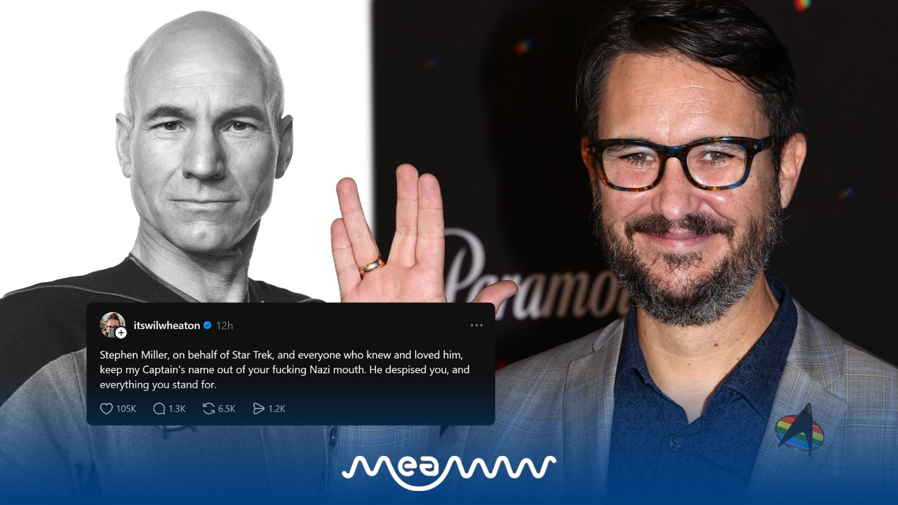 Will Wheaton Shuts Down Stephen Miller’s Patrick Stewart Tribute: “He Despised You”