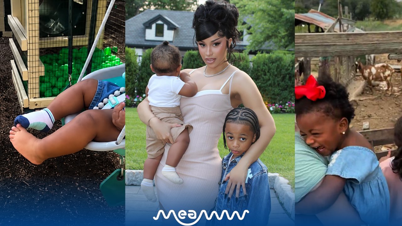Cardi B Gives Rare Look at All Four Kids as They Embrace Her Dominican Roots