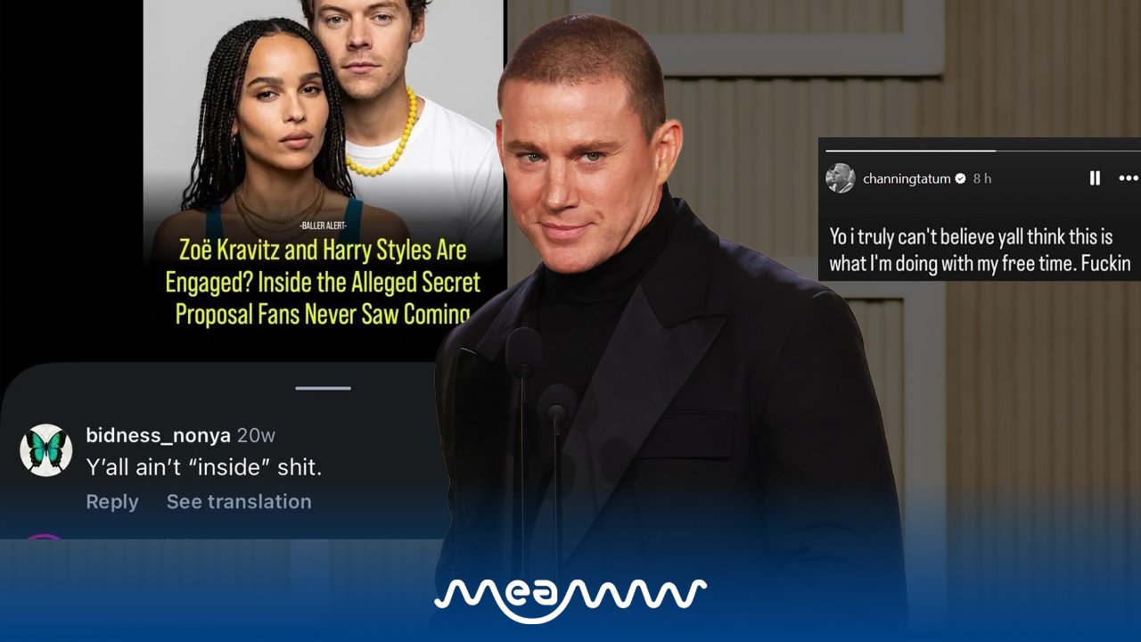 Channing Tatum Responds After Fans Accuse Him of Secretly Trolling Zoë Kravitz and Harry Styles