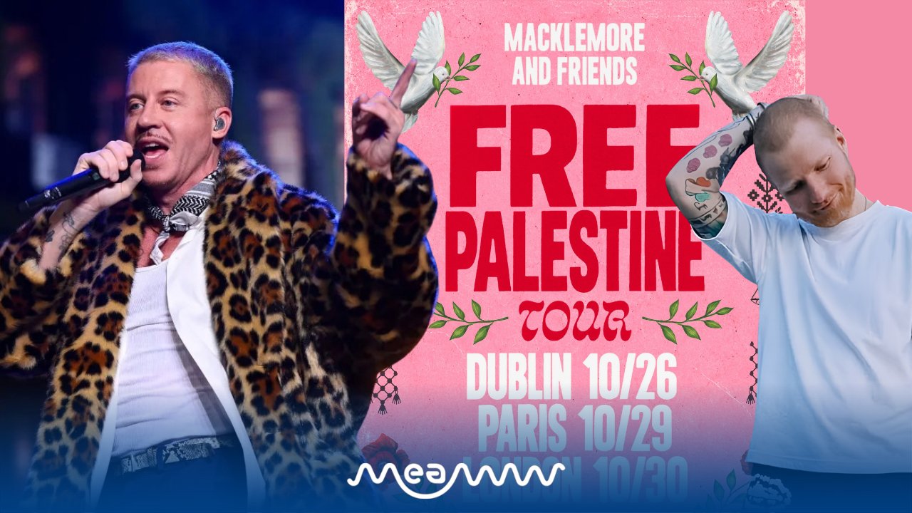 Macklemore Announces Free Palestine Tour After Ed Sheeran Drama