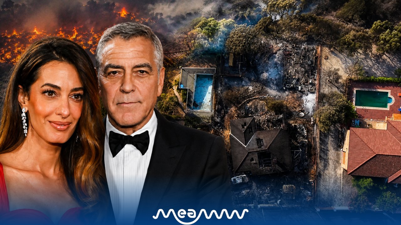 George Clooney Forced to Flee as Wildfires Threaten His Family Home in France