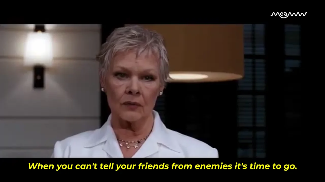 Judi Dench Faces Possible End to Her Acting Career as as Worsening Eyesight Leaves Her Unable to Perform