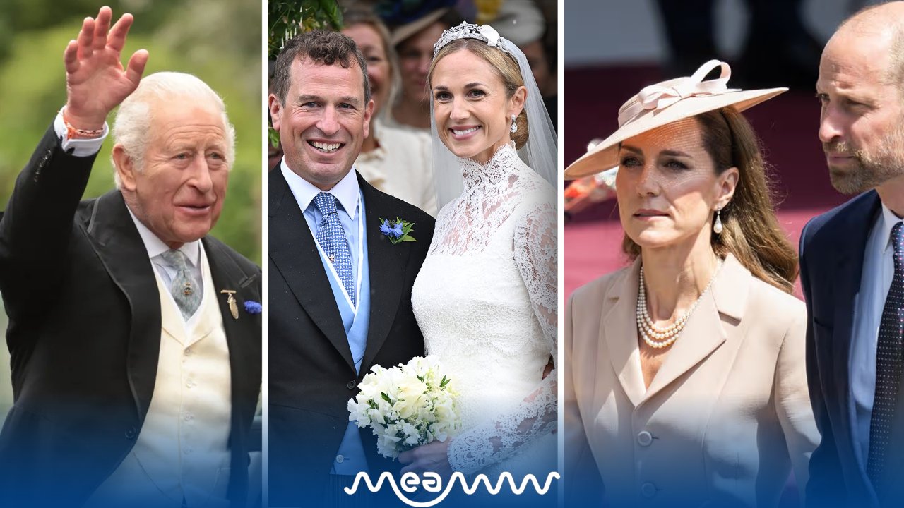 WATCH: King Charles, Prince William and Princess Kate Reunite at Royal Wedding