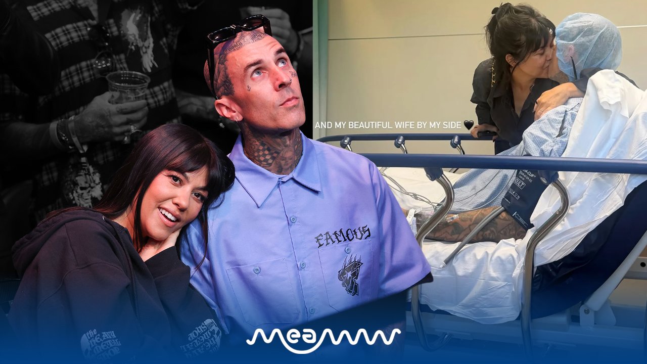 Kourtney Kardashian Supports Travis Barker After He Reveals Why He Needed Surgery