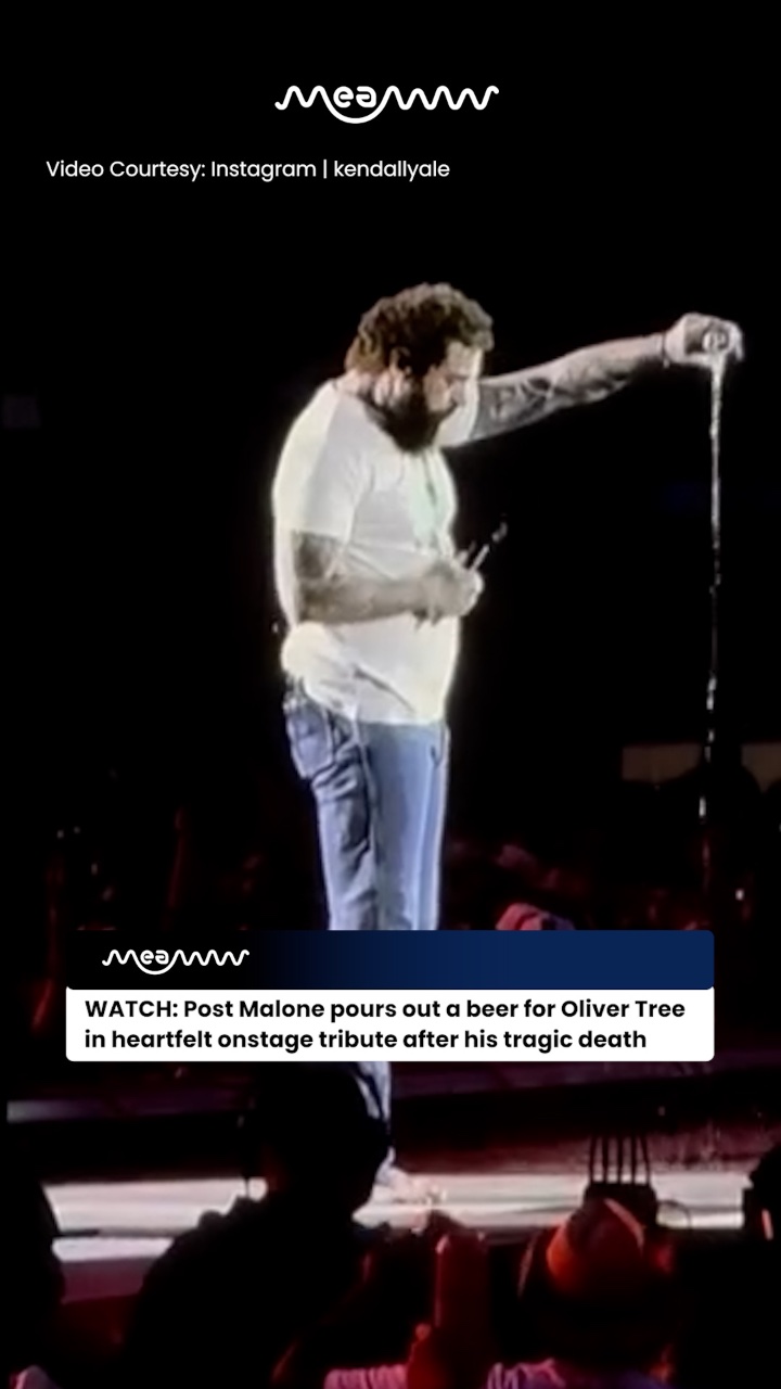 Post Malone Honors Oliver Tree with an Emotional Beer Tribute During his Toronto Concert