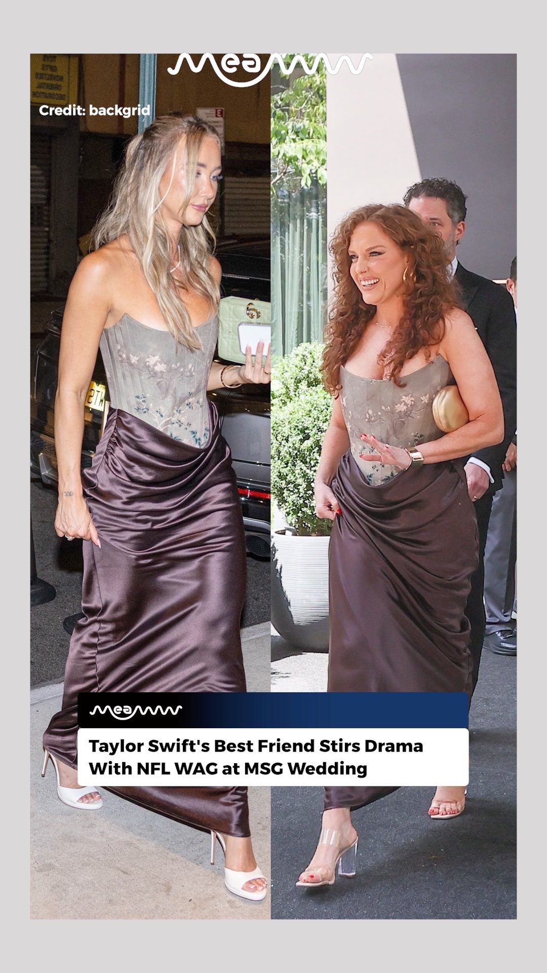 Taylor Swift's Best Friend Stirs Drama With NFL WAG at MSG Wedding