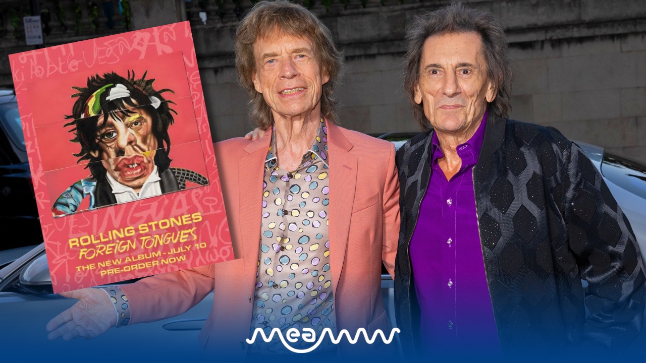 Mick Jagger Looks Unrecognizable at Rolling Stones Music Launch