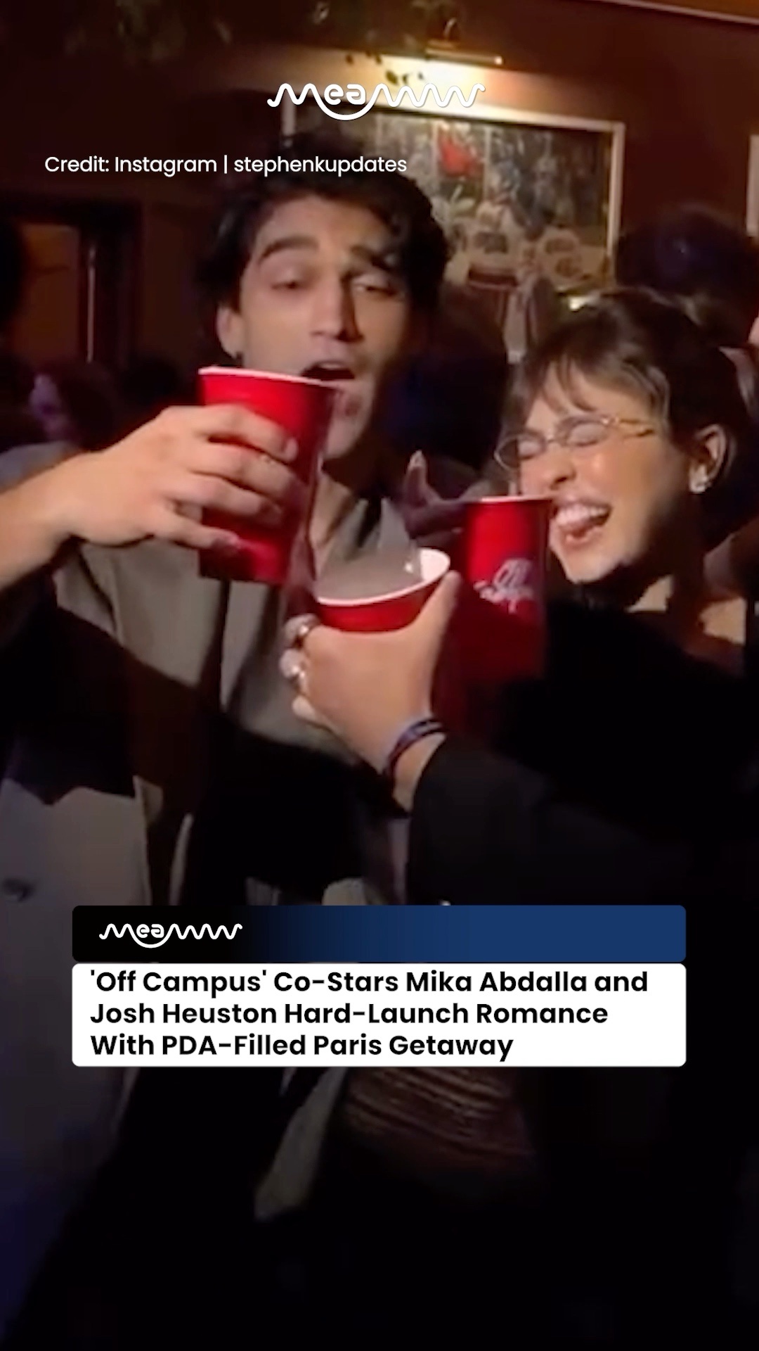 'Off Campus' Co-Stars Mika Abdalla and Josh Heuston Hard-Launch Romance